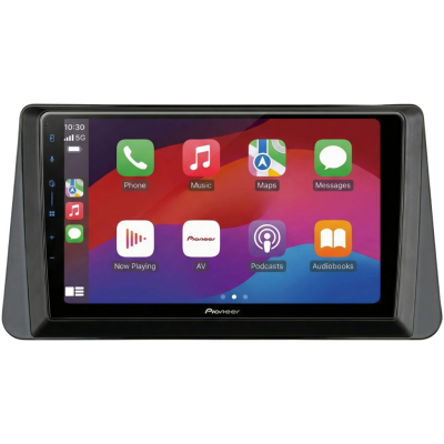 SPH-PF97BT met Nissan Micra 2017 Montageframe Foto van SPH-PF97BT met Nissan Micra 2017 Montageframe