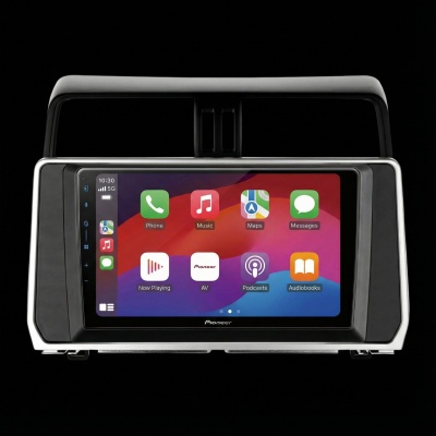 SPH-PF97BT met Toyota Land Cruiser 2018 Montageframe Foto van SPH-PF97BT met Toyota Land Cruiser 2018 Montageframe