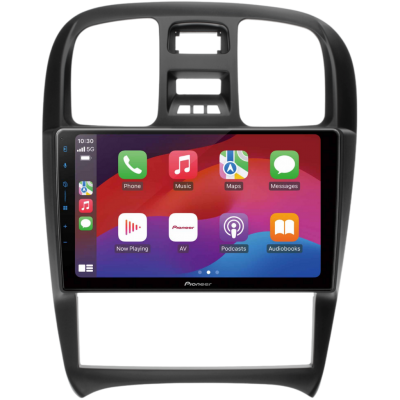 SPH-PF97BT met Hyundai Sonata 2002 Montageframe Foto van SPH-PF97BT met Hyundai Sonata 2002 Montageframe