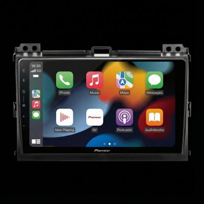 SPH-PF97BT met Toyota Land Cruiser 2003 Montageframe Foto van SPH-PF97BT met Toyota Land Cruiser 2003 Montageframe