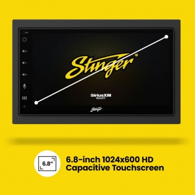 Bild von HORIZON7 | 6,8″ HD-Mediasystem | Kabelloses CarPlay & Android Auto | Bluetooth | DAB+ | 2-DIN