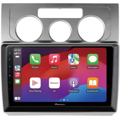 SPH-PF97BT met Volkswagen Touran 2003 Aire Manual Montageframe Foto van SPH-PF97BT met Volkswagen Touran 2003 Aire Manual Montageframe