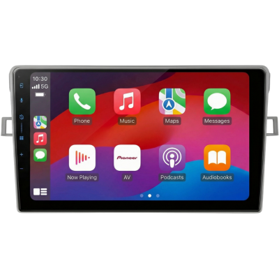 SPH-PF97BT met Toyota Corolla Verso 2009 Radio Montageframe Foto van SPH-PF97BT met Toyota Corolla Verso 2009 Radio Montageframe