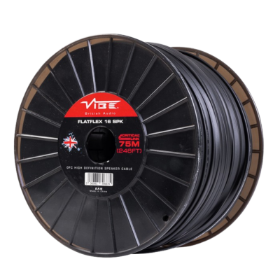 Foto van FLATFLEX16 | 16 AWG Platte Luidsprekerkabel | OFC | Per Meter