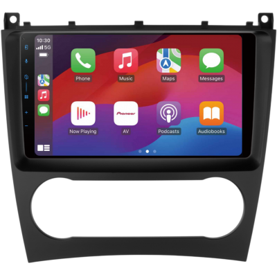 Afbeelding van SPH-PF97BT met Mercedes Clase C W203 restyling Montageframe