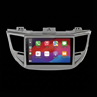 SPH-PF97BT met Hyundai Tucson 2015 Montageframe Foto van SPH-PF97BT met Hyundai Tucson 2015 Montageframe