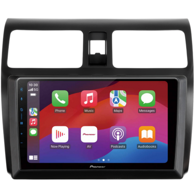 SPH-PF97BT met Suzuki Swift 2005 Montageframe Foto van SPH-PF97BT met Suzuki Swift 2005 Montageframe