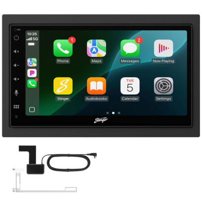 Bild von HORIZON7 | 6,8″ HD-Mediasystem | Kabelloses CarPlay & Android Auto | Bluetooth | DAB+ | 2-DIN