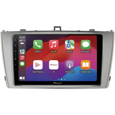 SPH-PF97BT met Toyota Avensis 2009 Montageframe Foto van SPH-PF97BT met Toyota Avensis 2009 Montageframe