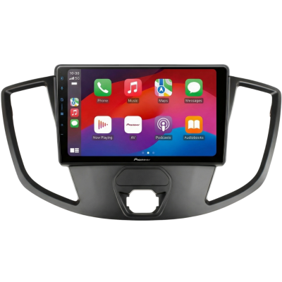 SPH-PF97BT met Ford Transit V636 Montageframe Foto van SPH-PF97BT met Ford Transit V636 Montageframe