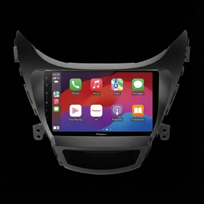 SPH-PF97BT met Hyundai Elantra 2011 Montageframe Foto van SPH-PF97BT met Hyundai Elantra 2011 Montageframe