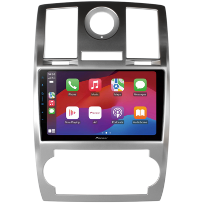 SPH-PF97BT met Chrysler 300C 2007 Montageframe Foto van SPH-PF97BT met Chrysler 300C 2007 Montageframe