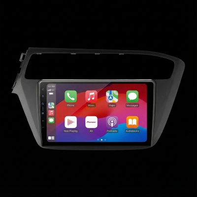 SPH-PF97BT met Hyundai I20 2018 Montageframe Foto van SPH-PF97BT met Hyundai I20 2018 Montageframe