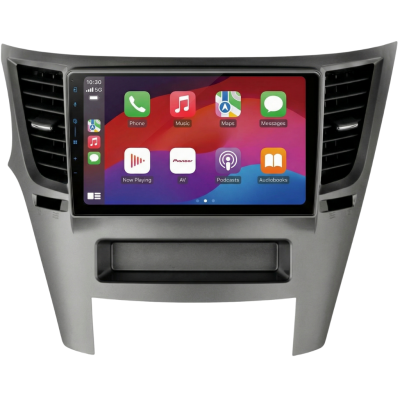 SPH-PF97BT met Subaru Legacy 2010 Montageframe Foto van SPH-PF97BT met Subaru Legacy 2010 Montageframe