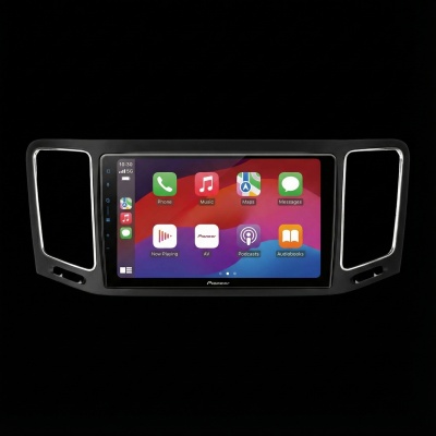 SPH-PF97BT met Volkswagen Sharan 2010 Montageframe Foto van SPH-PF97BT met Volkswagen Sharan 2010 Montageframe