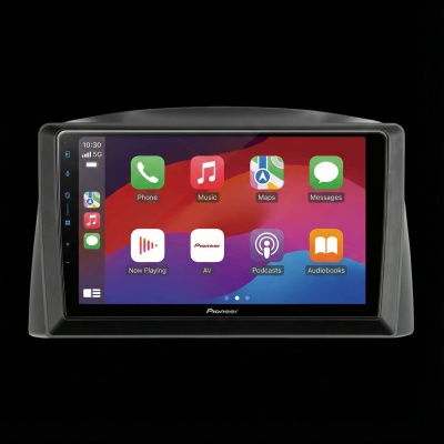 SPH-PF97BT met Jeep Grand Cherokee 2005 Montageframe Foto van SPH-PF97BT met Jeep Grand Cherokee 2005 Montageframe