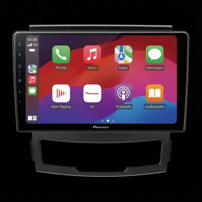 SPH-PF97BT met Ssangyong Korando 2010 Montageframe Foto van SPH-PF97BT met Ssangyong Korando 2010 Montageframe