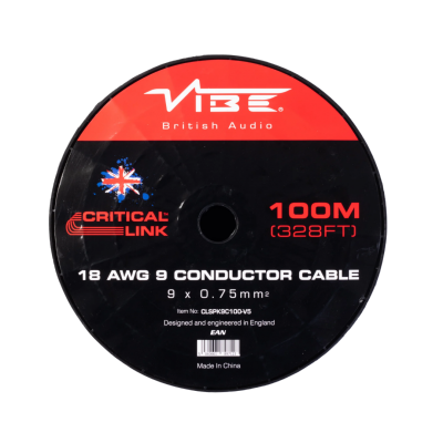 Bild von CLSPK9C100-V5 | 9-adrig 18AWG | 100 Meter | OFC Multi-Core Lautsprecherkabel