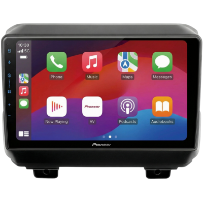 SPH-PF97BT met Jeep Wrangler 2017 Montageframe Foto van SPH-PF97BT met Jeep Wrangler 2017 Montageframe