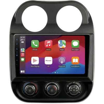 SPH-PF97BT met Jeep Compass 2010 Montageframe Foto van SPH-PF97BT met Jeep Compass 2010 Montageframe