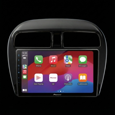 SPH-PF97BT met Mitsubishi Space Star 2013 Montageframe Foto van SPH-PF97BT met Mitsubishi Space Star 2013 Montageframe