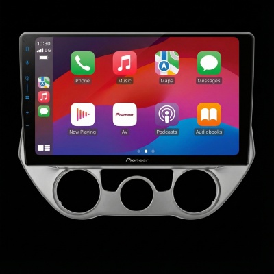 SPH-PF97BT met Hyundai I20 2012 Aire Acon. Montageframe Foto van SPH-PF97BT met Hyundai I20 2012 Aire Acon. Montageframe