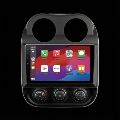 SPH-PF97BT met Jeep Compass 2010 Montageframe Foto van SPH-PF97BT met Jeep Compass 2010 Montageframe