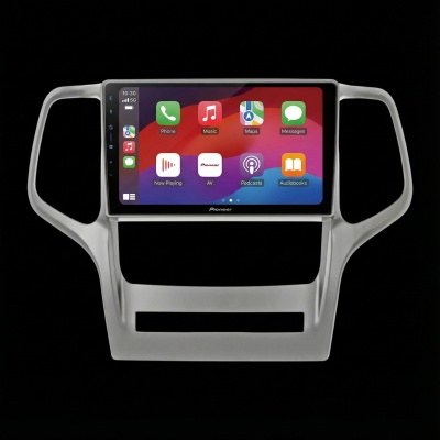 SPH-PF97BT met Jeep Grand Cherokee 2010 Montageframe Foto van SPH-PF97BT met Jeep Grand Cherokee 2010 Montageframe