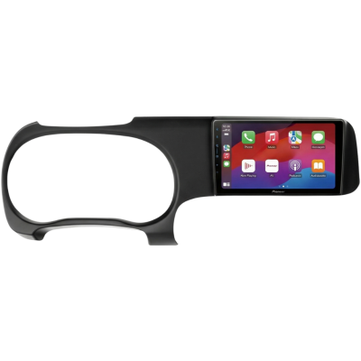 SPH-PF97BT met Hyundai I-10 2010 Montageframe Foto van SPH-PF97BT met Hyundai I-10 2010 Montageframe