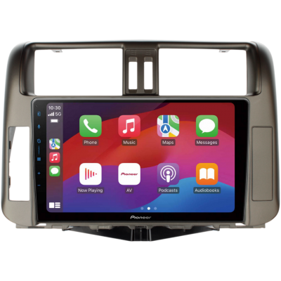 SPH-PF97BT met Toyota Land Cruiser 2010 TNS510 Montageframe Foto van SPH-PF97BT met Toyota Land Cruiser 2010 TNS510 Montageframe