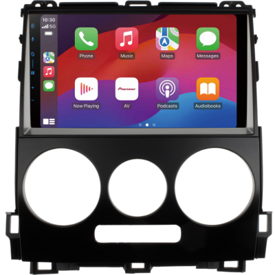 SPH-PF97BT met Toyota Land Cruiser 2003 Montageframe Foto van SPH-PF97BT met Toyota Land Cruiser 2003 Montageframe