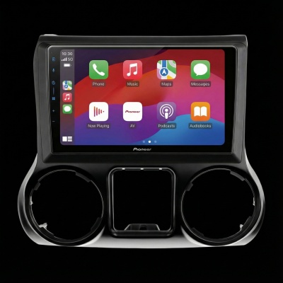 SPH-PF97BT met Jeep Wrangler 2015 Montageframe Foto van SPH-PF97BT met Jeep Wrangler 2015 Montageframe