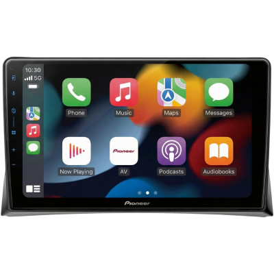 SPH-PF97BT met Volkswagen Multivan T5 2009 Montageframe Foto van SPH-PF97BT met Volkswagen Multivan T5 2009 Montageframe