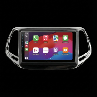 SPH-PF97BT met Jeep Compass 2017 Montageframe Foto van SPH-PF97BT met Jeep Compass 2017 Montageframe