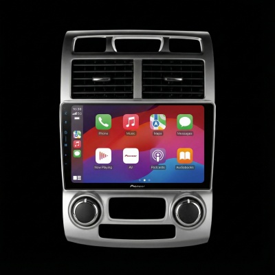 SPH-PF97BT met Kia Sportage 2005 Montageframe Foto van SPH-PF97BT met Kia Sportage 2005 Montageframe