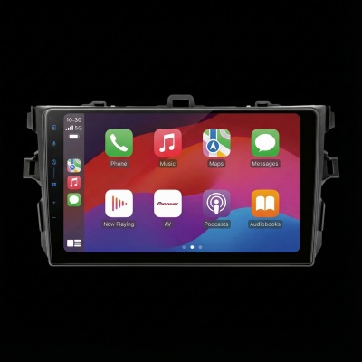 SPH-PF97BT met Toyota Corolla Sedan 2007 Montageframe Foto van SPH-PF97BT met Toyota Corolla Sedan 2007 Montageframe