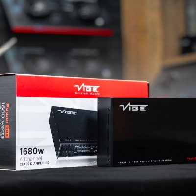 Afbeelding van VIBE POWERBOX135.4-V5 4-Kanaals Versterker | Micro Class D High Power met Auto-Sense