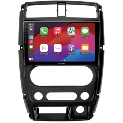 SPH-PF97BT met Suzuki Jimny 2008 Montageframe Foto van SPH-PF97BT met Suzuki Jimny 2008 Montageframe