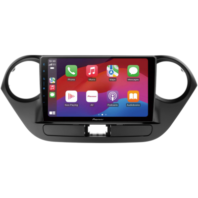 SPH-PF97BT met Hyundai I-10 2014 Montageframe Foto van SPH-PF97BT met Hyundai I-10 2014 Montageframe