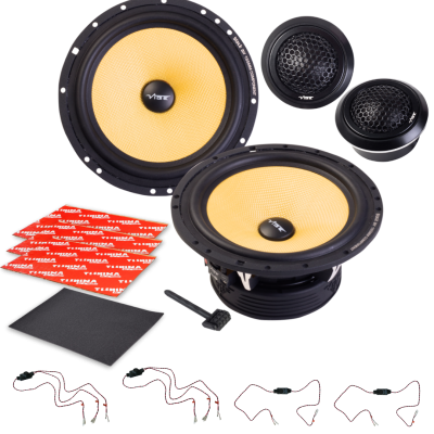 Foto von BlackAir Audio & Comfort Mat Dämm-Set | 6,5”-Komponentensystem + Dämmung