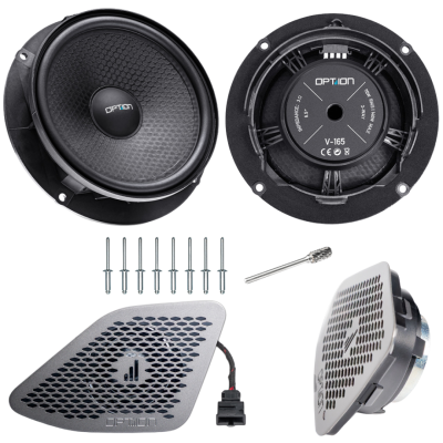 Bild von PRO-Edition T6.1 | Plug & Play Lautsprecher-Set | 165mm Tieftöner + PRO Hochtöner