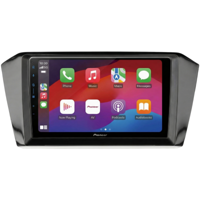 SPH-PF97BT met Volkswagen Passat 2015 Montageframe Foto van SPH-PF97BT met Volkswagen Passat 2015 Montageframe