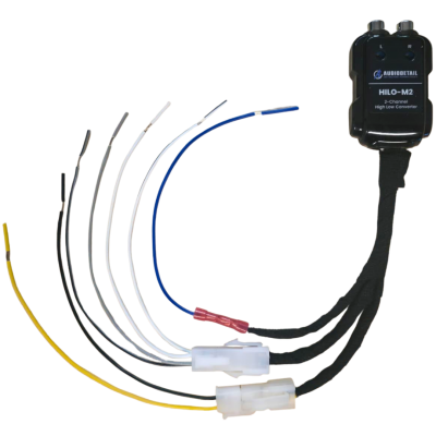 HILO-M2 | 2-Kanaals High-Low Converter | Auto Remote | RCA Uitgang | OEM Compatibel Foto van HILO-M2 | 2-Kanaals High-Low Converter | Auto Remote | RCA Uitgang | OEM Compatibel