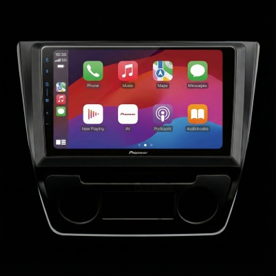 SPH-PF97BT met Škoda Yeti 2014 Clima Montageframe Foto van SPH-PF97BT met Škoda Yeti 2014 Clima Montageframe