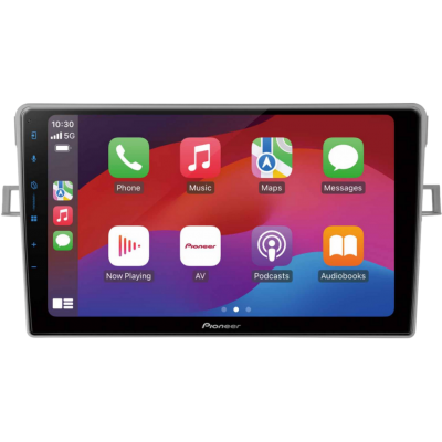 SPH-PF97BT met Toyota Corolla Verso 2009 Montageframe Foto van SPH-PF97BT met Toyota Corolla Verso 2009 Montageframe