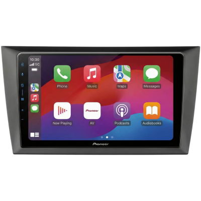 SPH-PF97BT met Volkswagen Golf VI 2008 Montageframe Foto van SPH-PF97BT met Volkswagen Golf VI 2008 Montageframe