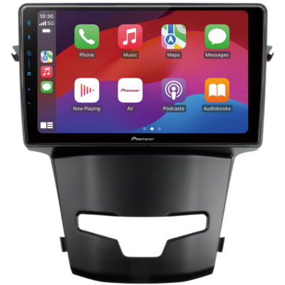 SPH-PF97BT met Ssangyong Korando 2014 Montageframe Foto van SPH-PF97BT met Ssangyong Korando 2014 Montageframe