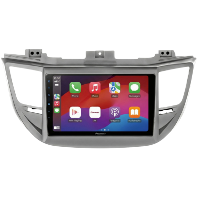 SPH-PF97BT met Hyundai Tucson 2015 24+18 pins Montageframe Foto van SPH-PF97BT met Hyundai Tucson 2015 24+18 pins Montageframe