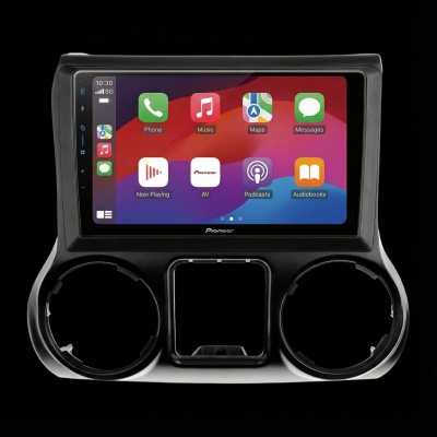 SPH-PF97BT met Jeep Wrangler 2011 Montageframe Foto van SPH-PF97BT met Jeep Wrangler 2011 Montageframe