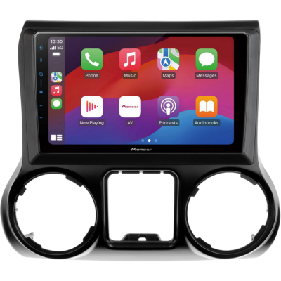 SPH-PF97BT met Jeep Wrangler 2015 Montageframe Foto van SPH-PF97BT met Jeep Wrangler 2015 Montageframe